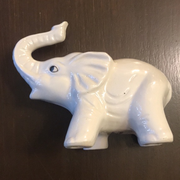 Adorable Ceramic Gray Elephant - Picture 4 of 7